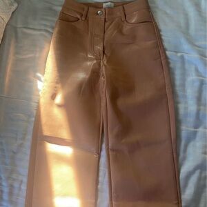 Aritzia Leather Pants